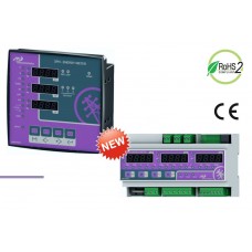 Skaitmeninis Multimetras, 3 Ekranai, 400Vac V + A + HZ + KVA + H